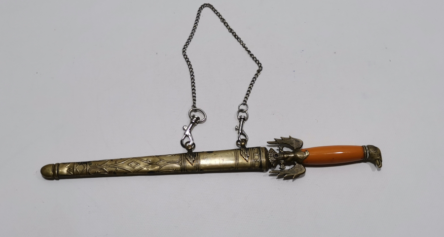 CUMHURİYET BAŞLARI KATALİN SAPLI ÇOK NADİR HAVACI SUBAY MEÇİ