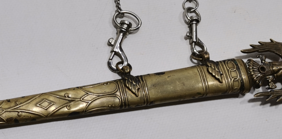 CUMHURİYET BAŞLARI KATALİN SAPLI ÇOK NADİR HAVACI SUBAY MEÇİ