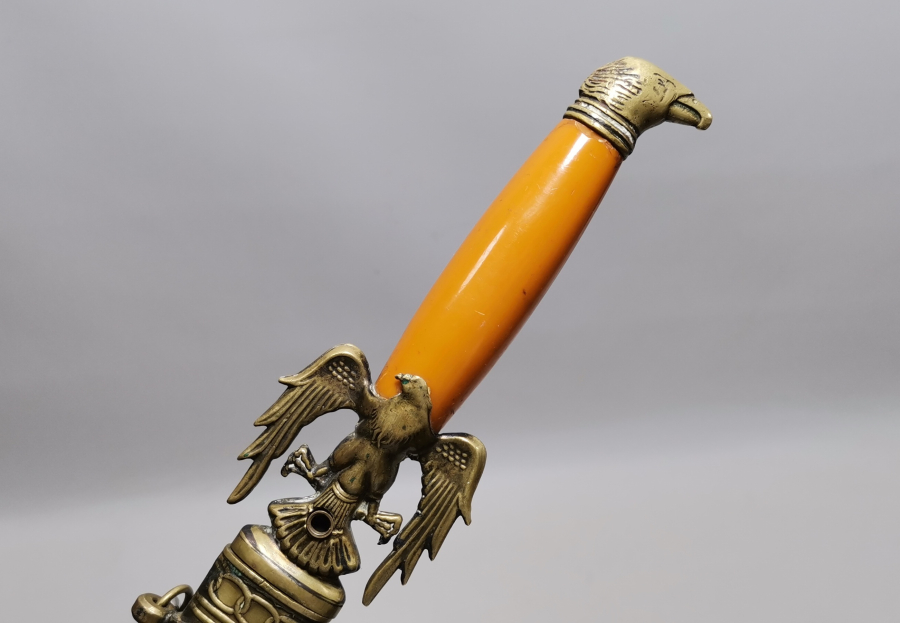 CUMHURİYET BAŞLARI KATALİN SAPLI ÇOK NADİR HAVACI SUBAY MEÇİ