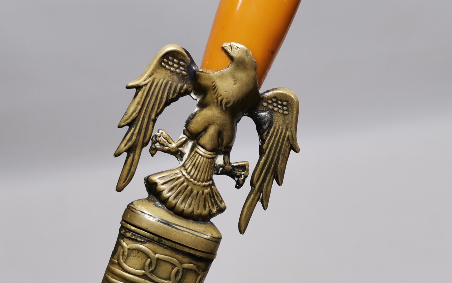 CUMHURİYET BAŞLARI KATALİN SAPLI ÇOK NADİR HAVACI SUBAY MEÇİ