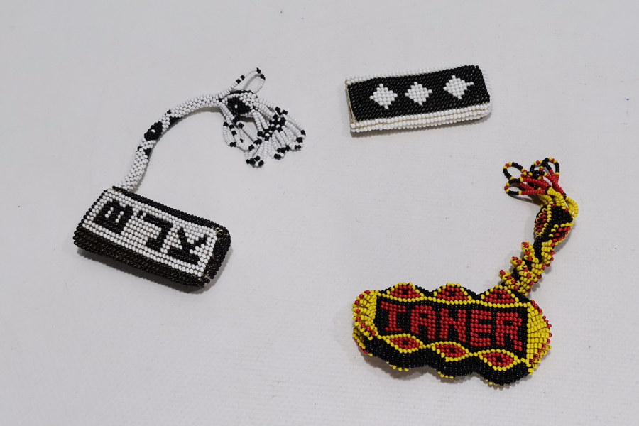 EL YAPIMI BONCUK İŞİ ANTİKA ÇAKMAK KILIFI