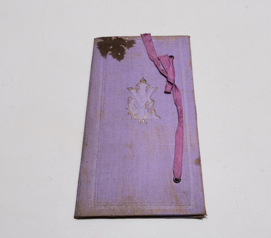 ORJİNAL KABINDA ALTIN VARAKLI 1942 YILI ASKERİ LEVAZIM MEZUNİYET DİPLOMASI