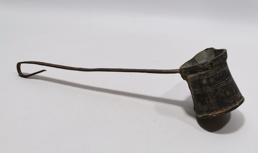 OSMANLI DÖNEMİ BRONZ KAHVE CEZVESİ