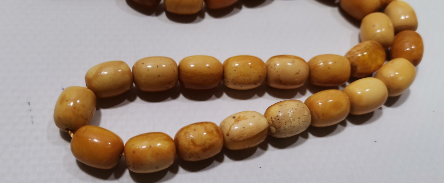 OSMANLI DÖNEMİ ÇOK NADİR SIKMA DAMLA KEHRİBAR 