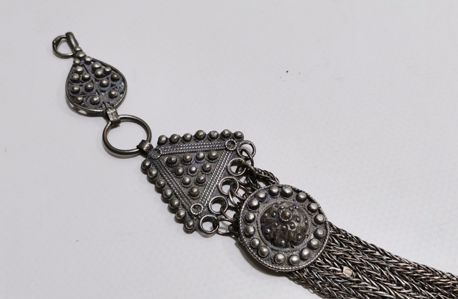 OSMANLI DÖNEMİ DEV BOYDA ÇOK NADİR GÜMÜŞ PRİOR KÖSTEĞİ