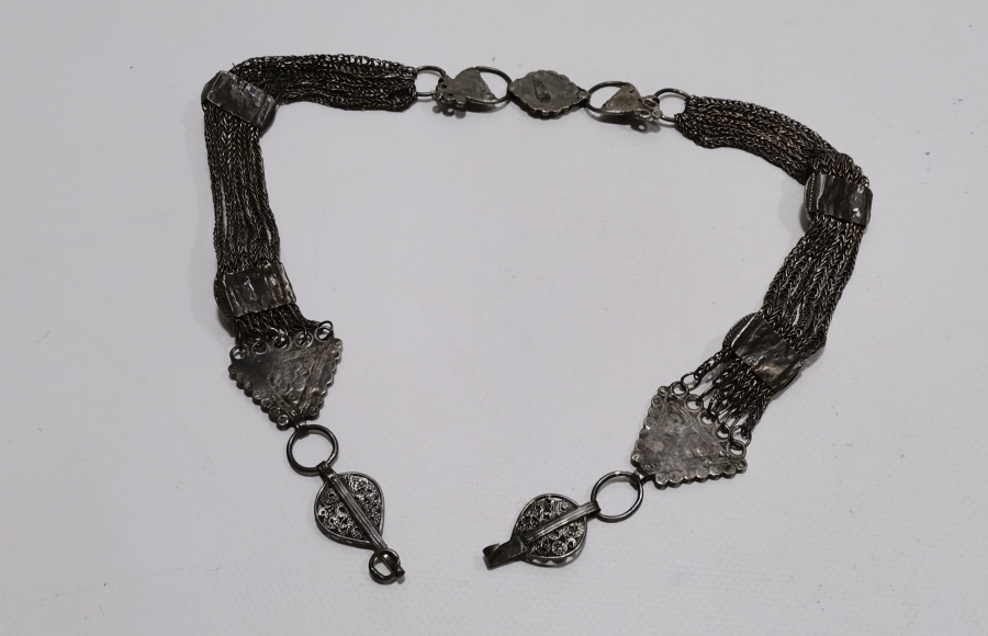 OSMANLI DÖNEMİ DEV BOYDA ÇOK NADİR GÜMÜŞ PRİOR KÖSTEĞİ