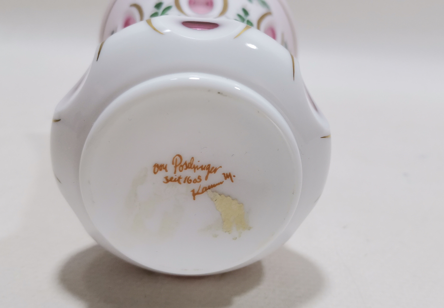 OSMANLI DÖNEMİ EL BOYAMA NADİR RENKTE MACUN KAŞIKLIĞI