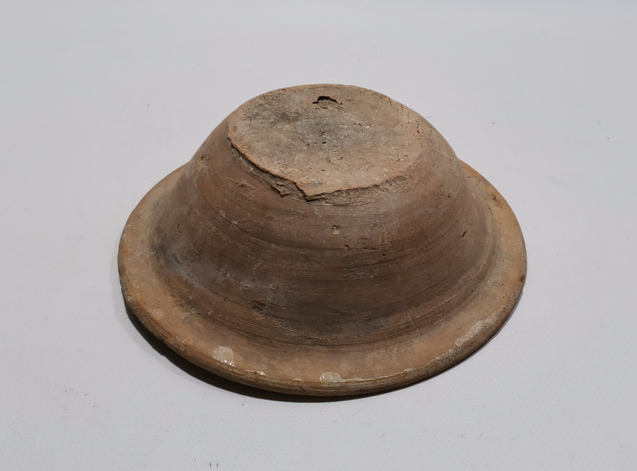 OSMANLI DÖNEMİ EL YAPIMI SIRLI KINIK KASE