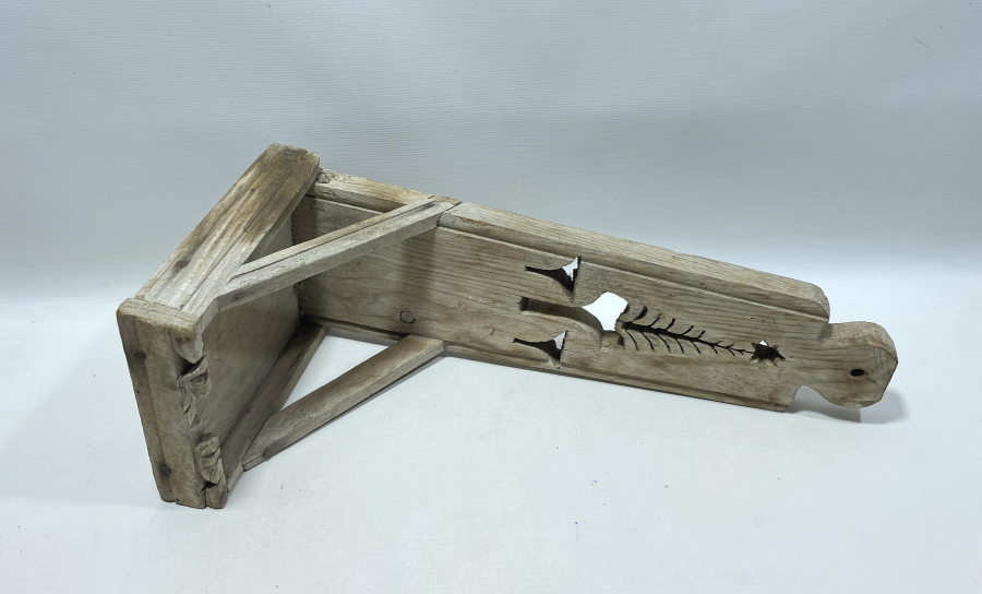 OSMANLI DÖNEMİ HAYAT AĞAÇLI VE OSMANLI YILDIZLI NADİR AHŞAP LAMBALIK