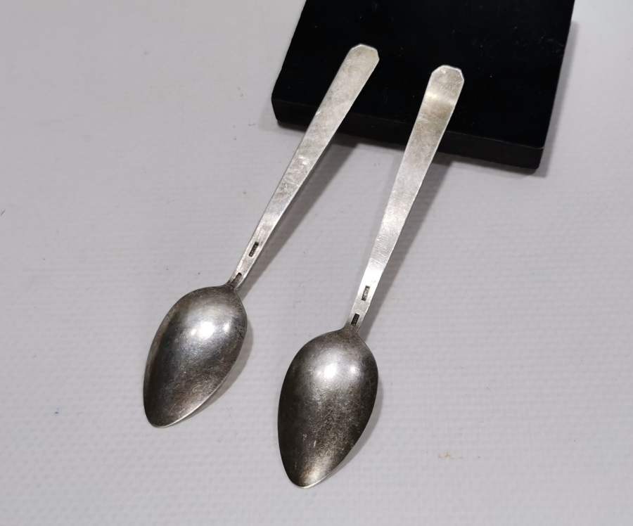 SAVATLI ANTİKA ÇİFT ÇAY KAŞIĞI