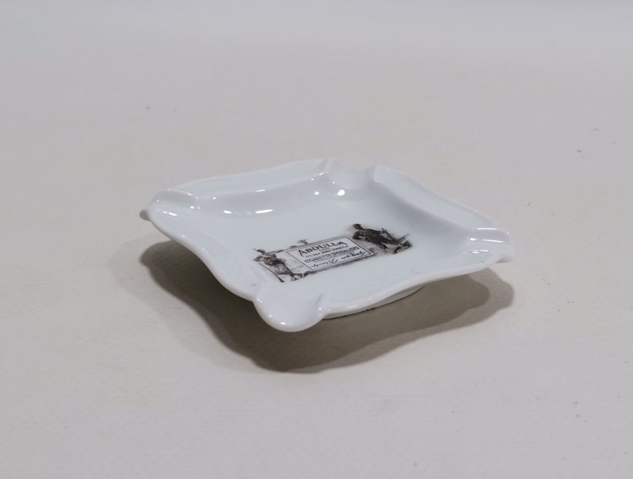 ÜZERİ OSMANLICA YAZILI ÇOK NADİR PROMOSYON PORSELEN KÜLLÜK