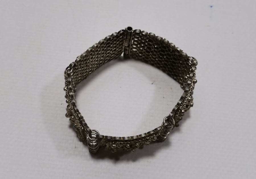 YOKLUK DÖNEMİ EL YAPIMI OSMANLI GELİN BİLEZİĞİ