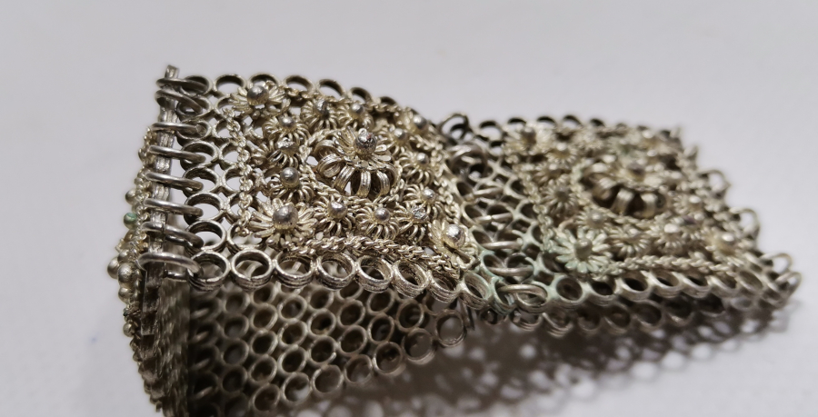 YOKLUK DÖNEMİ EL YAPIMI OSMANLI GELİN BİLEZİĞİ