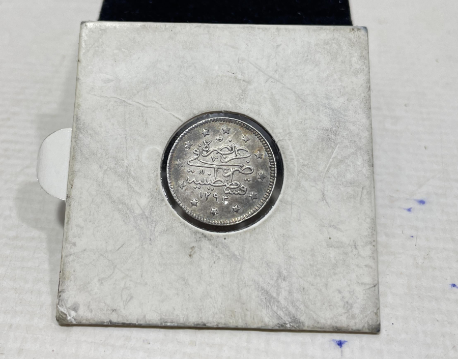 ABDÜLHAMİD HAN DÖNEMİ YÜKSEK KONDİSYONDA GÜMÜŞ 2 KURUŞ