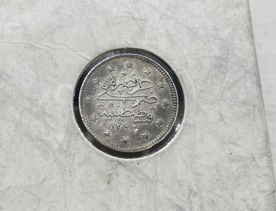 ABDÜLHAMİD HAN DÖNEMİ YÜKSEK KONDİSYONDA GÜMÜŞ 2 KURUŞ