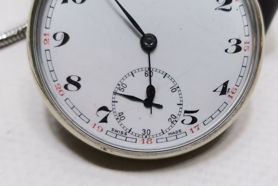 ÇİL KONDİSYONDA TEPEDEN KURMALI ANTİKA ARLON CEP SAATİ