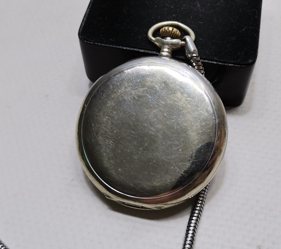 ÇİL KONDİSYONDA TEPEDEN KURMALI ANTİKA ARLON CEP SAATİ