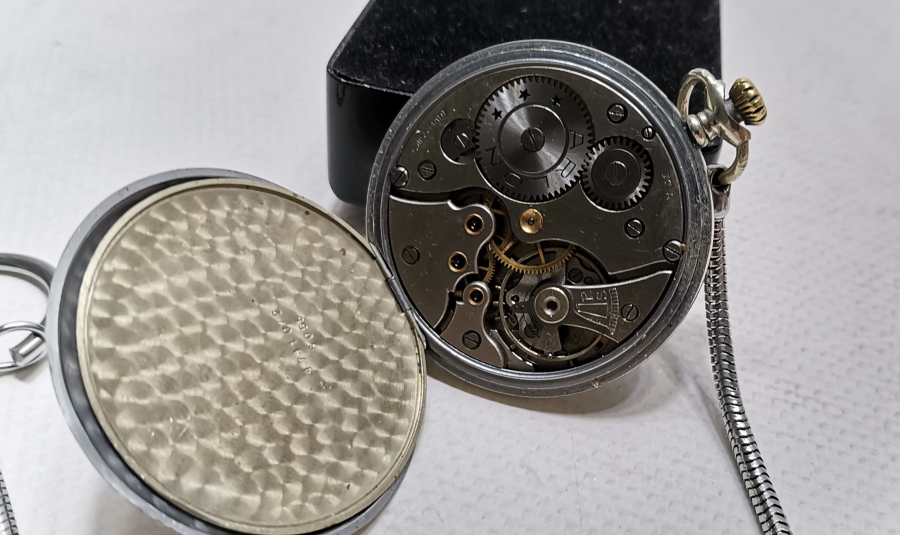 ÇİL KONDİSYONDA TEPEDEN KURMALI ANTİKA ARLON CEP SAATİ