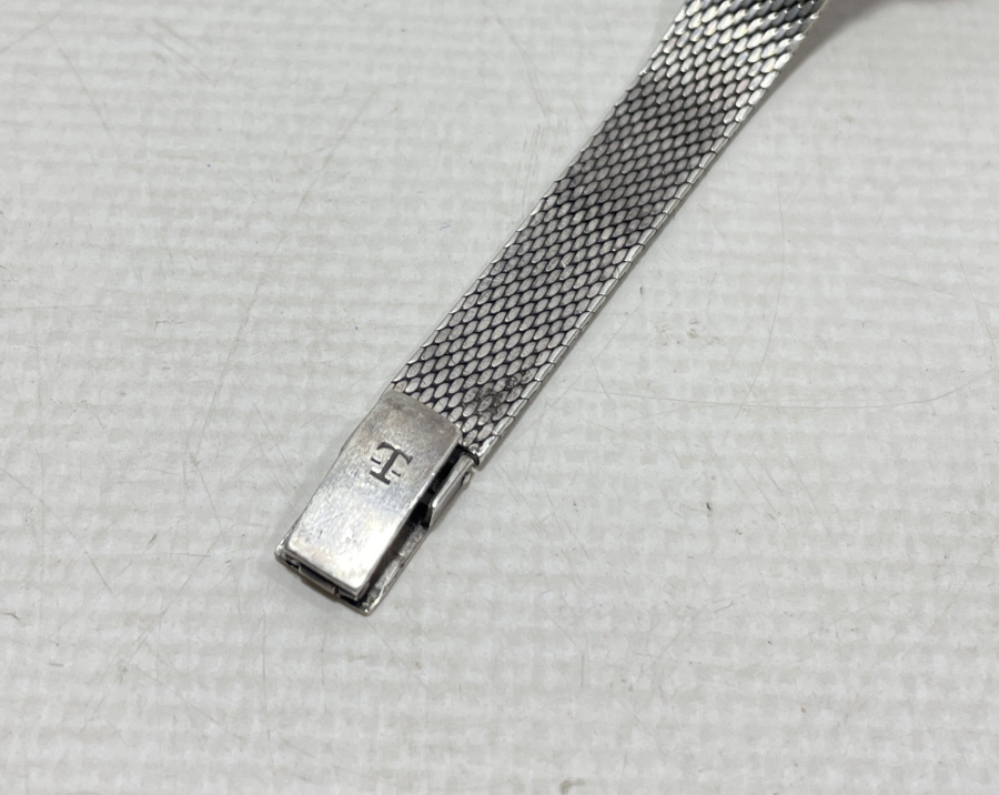 GÜMÜŞ KASA ANTİKA KURMALI TİSSOT KOL SAATİ