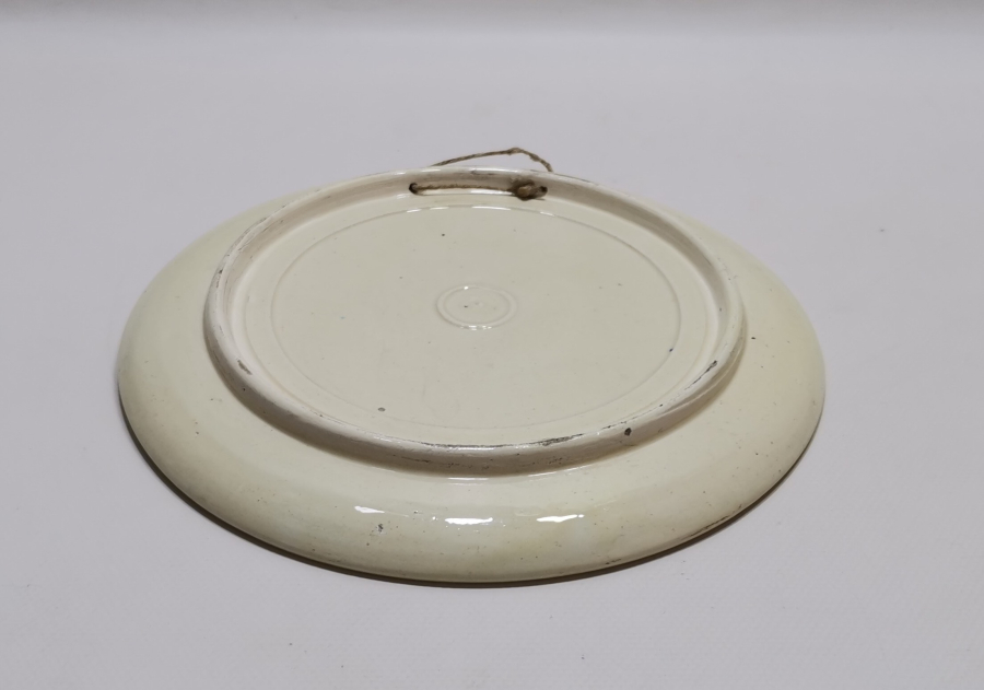 KARANFİL DESENLİ KÜTAHYA İŞİ EL BOYAMA DUVAR TABAĞI