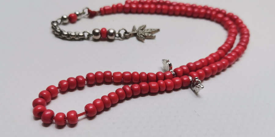 MERCAN TAŞLI ANTİKA NAMAZ TESPİHİ