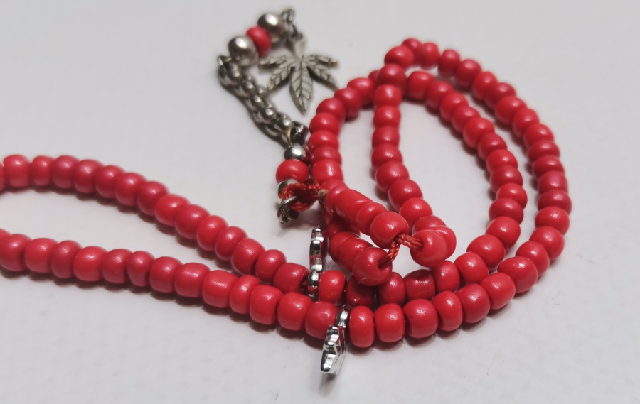 MERCAN TAŞLI ANTİKA NAMAZ TESPİHİ