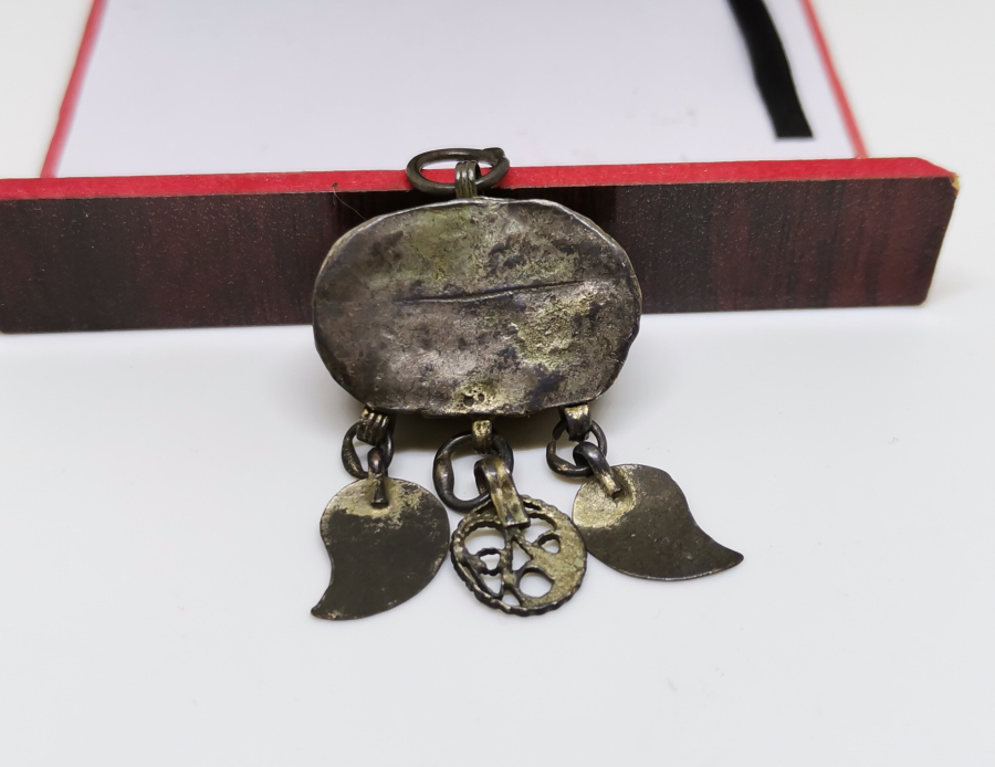 OSMANLI DÖNEMİ AKİK TAŞLI KOLYE UCU