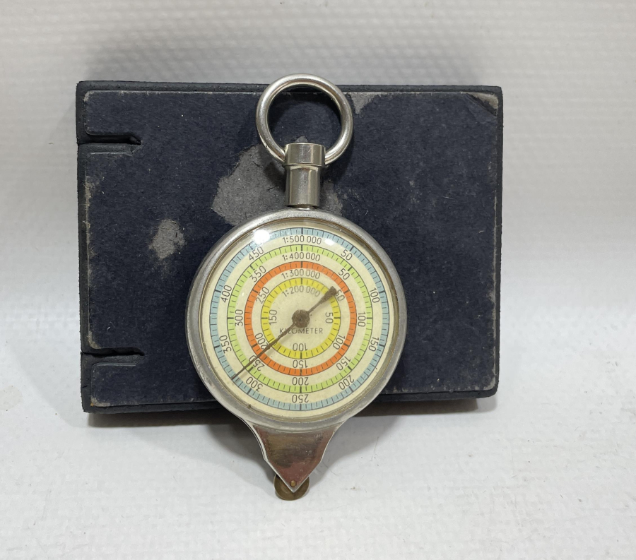 OSMANLI DÖNEMİ ÇOK NADİR HARİTADA MESAFE ÖLÇER