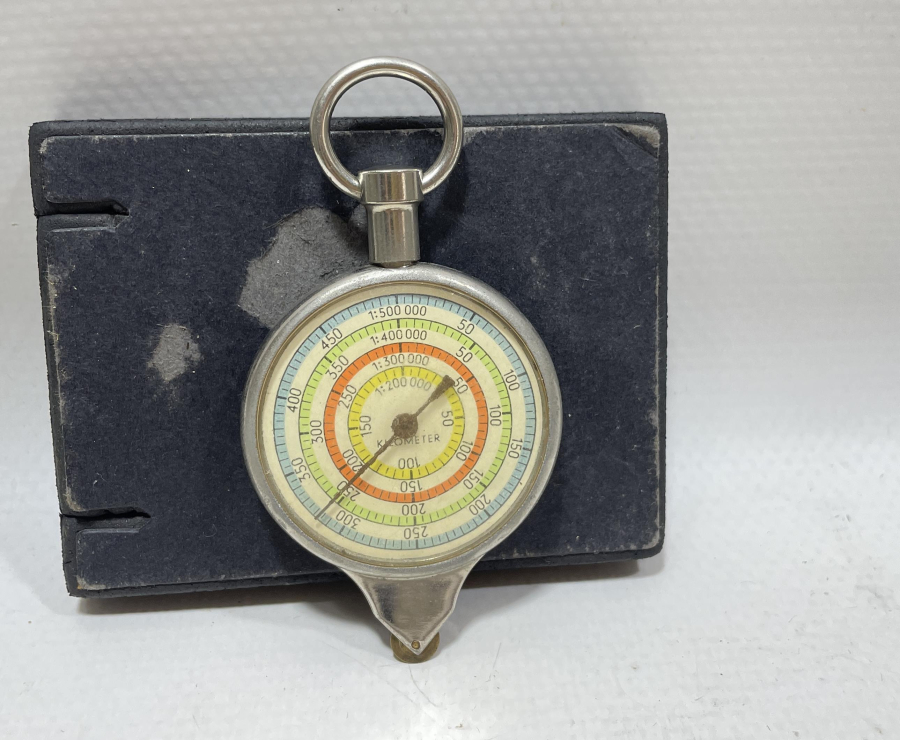 OSMANLI DÖNEMİ ÇOK NADİR HARİTADA MESAFE ÖLÇER