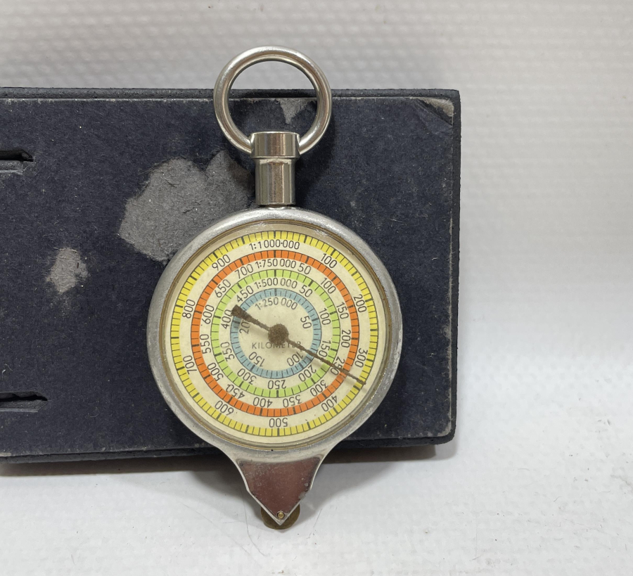 OSMANLI DÖNEMİ ÇOK NADİR HARİTADA MESAFE ÖLÇER