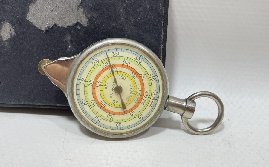 OSMANLI DÖNEMİ ÇOK NADİR HARİTADA MESAFE ÖLÇER