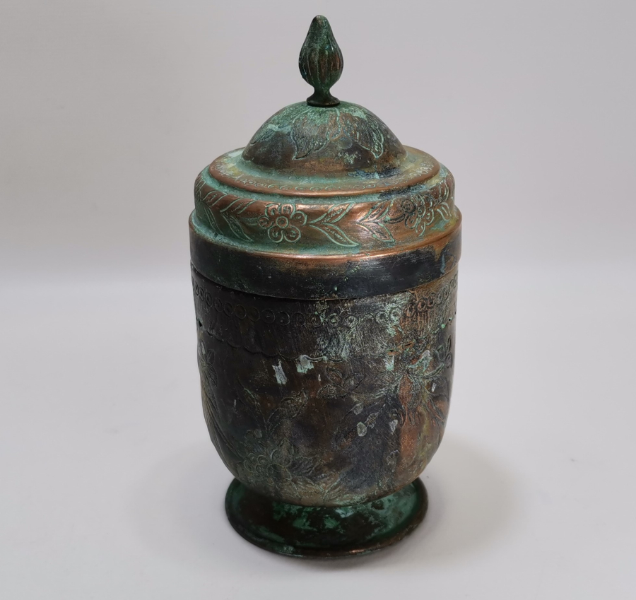 OSMANLI DÖNEMİ ÇOK NADİR TOMBAK KAHVE KUTUSU