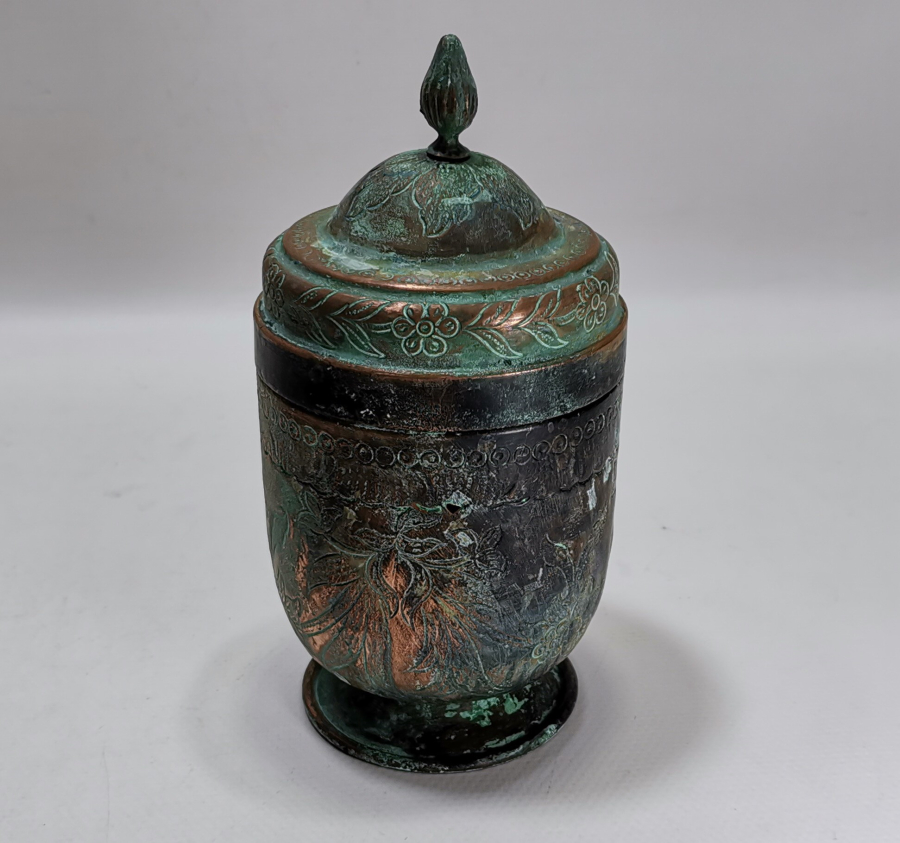 OSMANLI DÖNEMİ ÇOK NADİR TOMBAK KAHVE KUTUSU