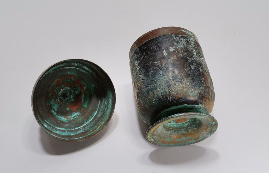 OSMANLI DÖNEMİ ÇOK NADİR TOMBAK KAHVE KUTUSU