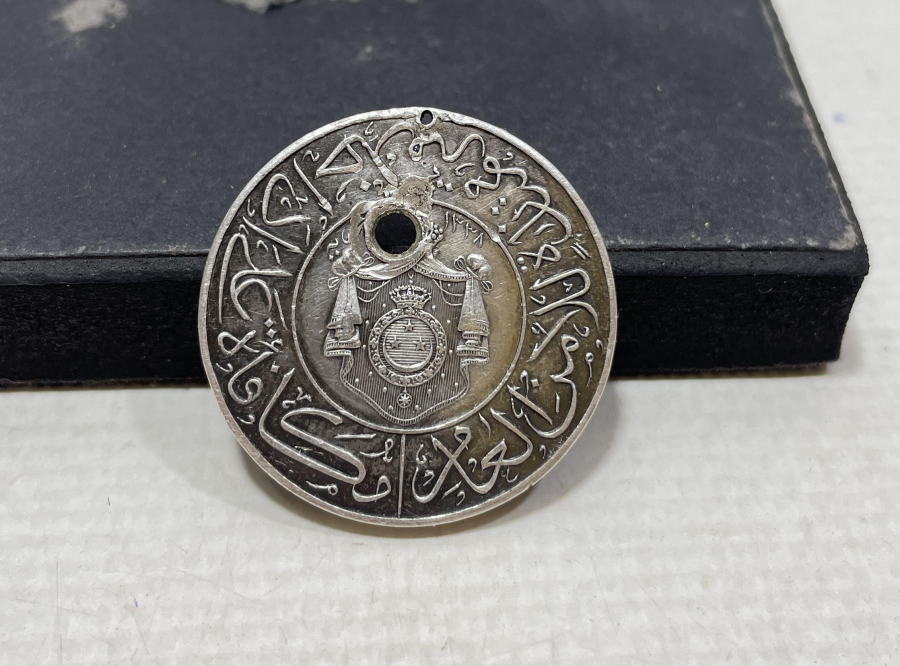 OSMANLI DÖNEMİ MISIR/HİDİV GÜMÜŞ LİYAKAT MADALYASI