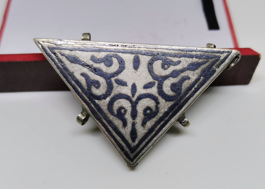 OSMANLI DÖNEMİ SAVATLI GÜMÜŞ HAMAYIL