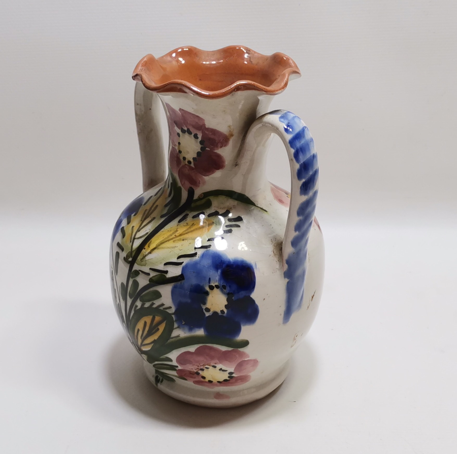 RUM USTA YAPIMI ADA İŞİ EL BOYAMA ÇİFT KULPLU TESTİ