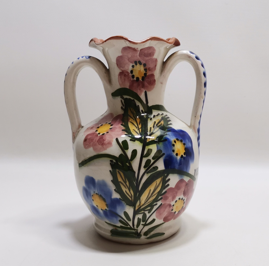 RUM USTA YAPIMI ADA İŞİ EL BOYAMA ÇİFT KULPLU TESTİ