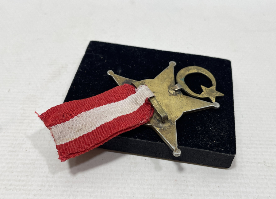 1. DÜNYA SAVAŞI DÖNEMİ ÖZEL DİZAYN HARP MADALYASI - ÇANAKKALE ER MADALYASI