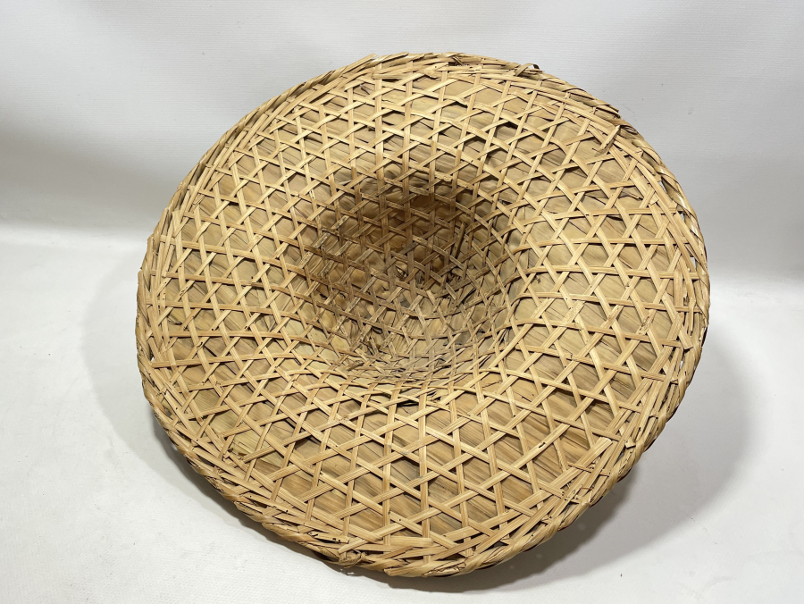 BÜYÜK BOY EL YAPIMI ANTİKA UZAK DOĞU ŞAPKA