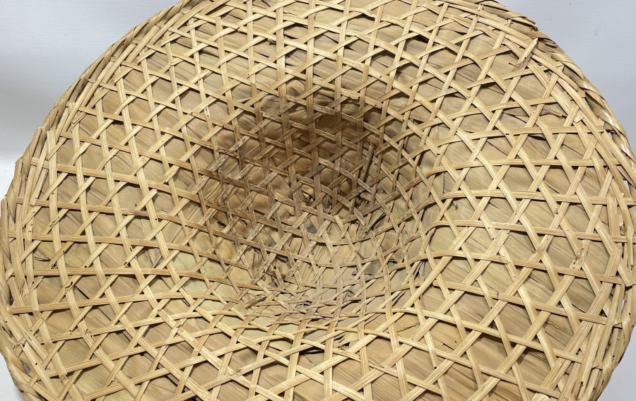 BÜYÜK BOY EL YAPIMI ANTİKA UZAK DOĞU ŞAPKA