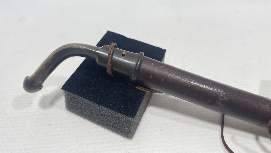 OSMANLI DÖNEMİ ÇOK NADİR BOYNUZ SAPLI VE KİRAZ AĞAÇLI JACOP PİPO