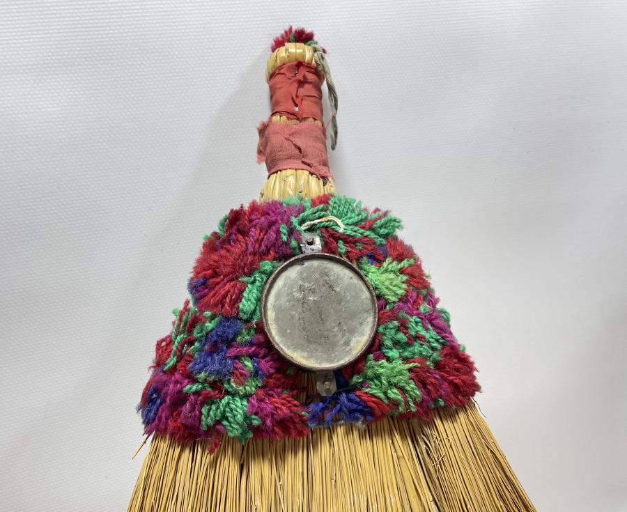 OSMANLI DÖNEMİ ÇOK NADİR EDİRNE İŞİ AYNALI SÜPÜRGE