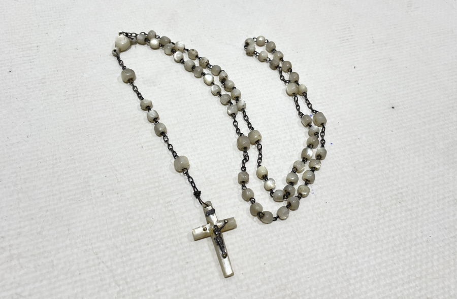 OSMANLI DÖNEMİ ÇOK NADİR SEDEF PAPAZ TESPİHİ