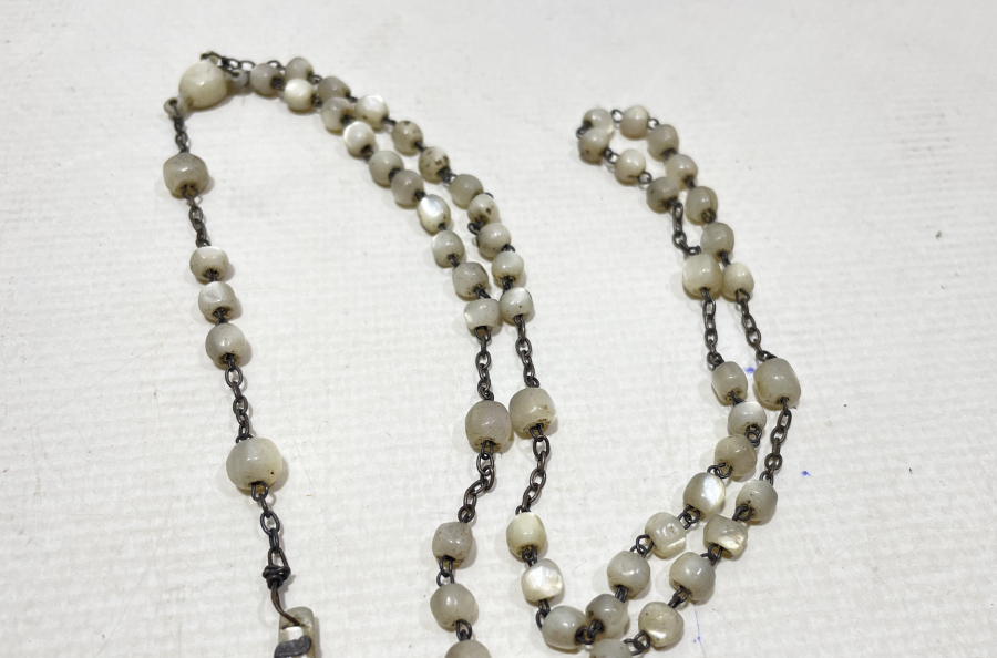 OSMANLI DÖNEMİ ÇOK NADİR SEDEF PAPAZ TESPİHİ