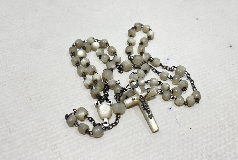 OSMANLI DÖNEMİ ÇOK NADİR SEDEF PAPAZ TESPİHİ