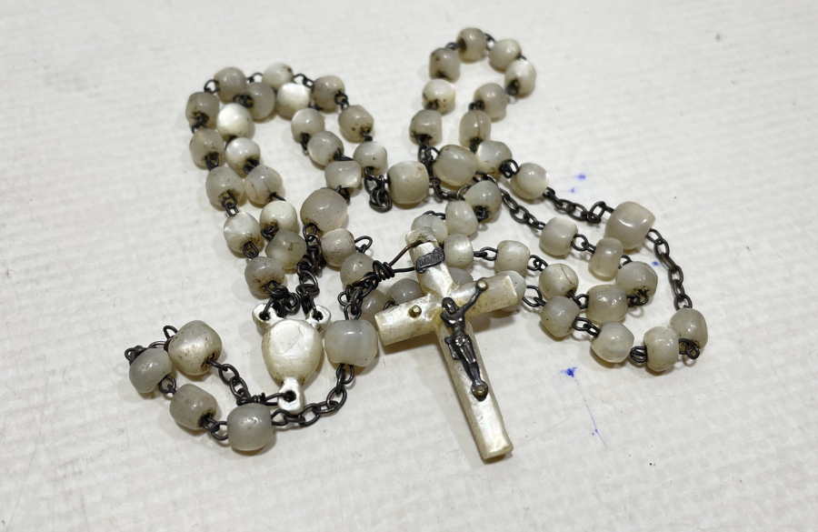 OSMANLI DÖNEMİ ÇOK NADİR SEDEF PAPAZ TESPİHİ