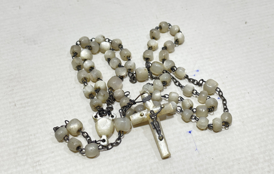 OSMANLI DÖNEMİ ÇOK NADİR SEDEF PAPAZ TESPİHİ