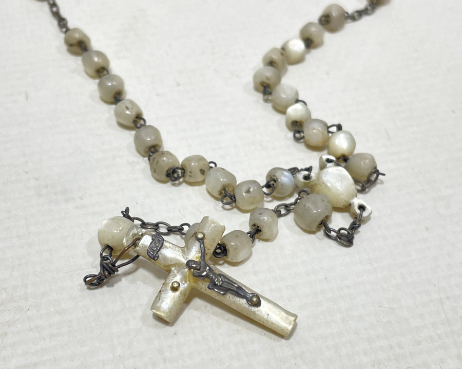 OSMANLI DÖNEMİ ÇOK NADİR SEDEF PAPAZ TESPİHİ