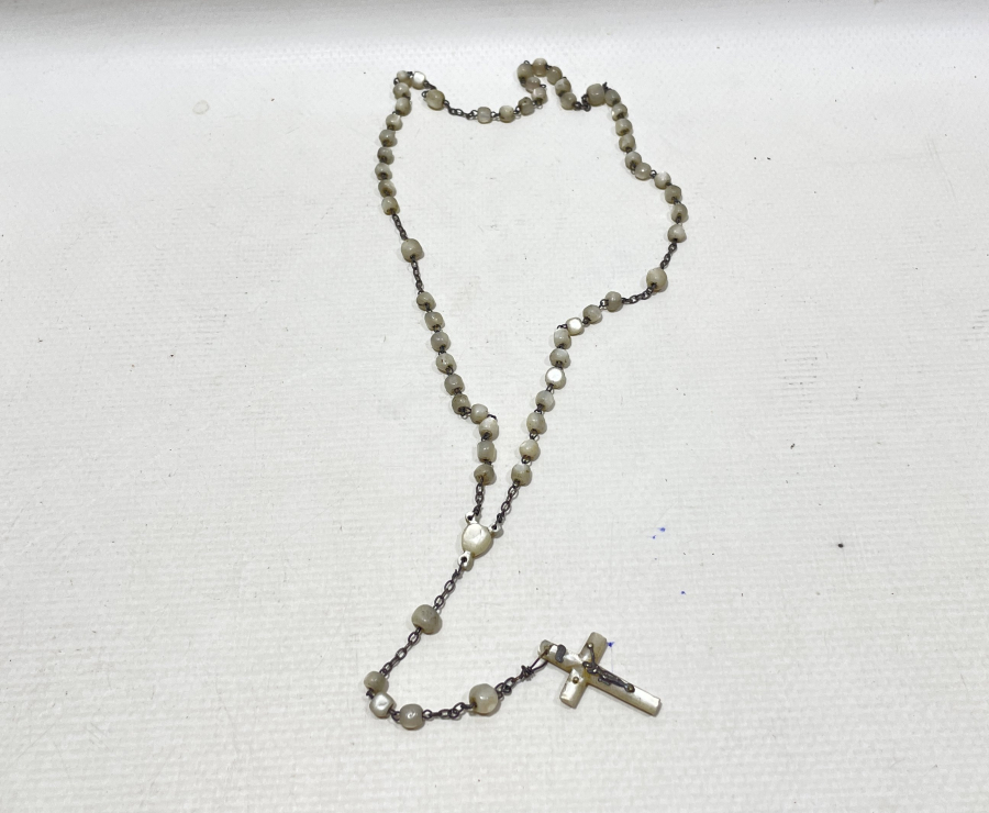 OSMANLI DÖNEMİ ÇOK NADİR SEDEF PAPAZ TESPİHİ